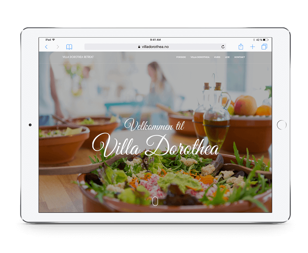 Forside-iPad-Villa-Dorothea