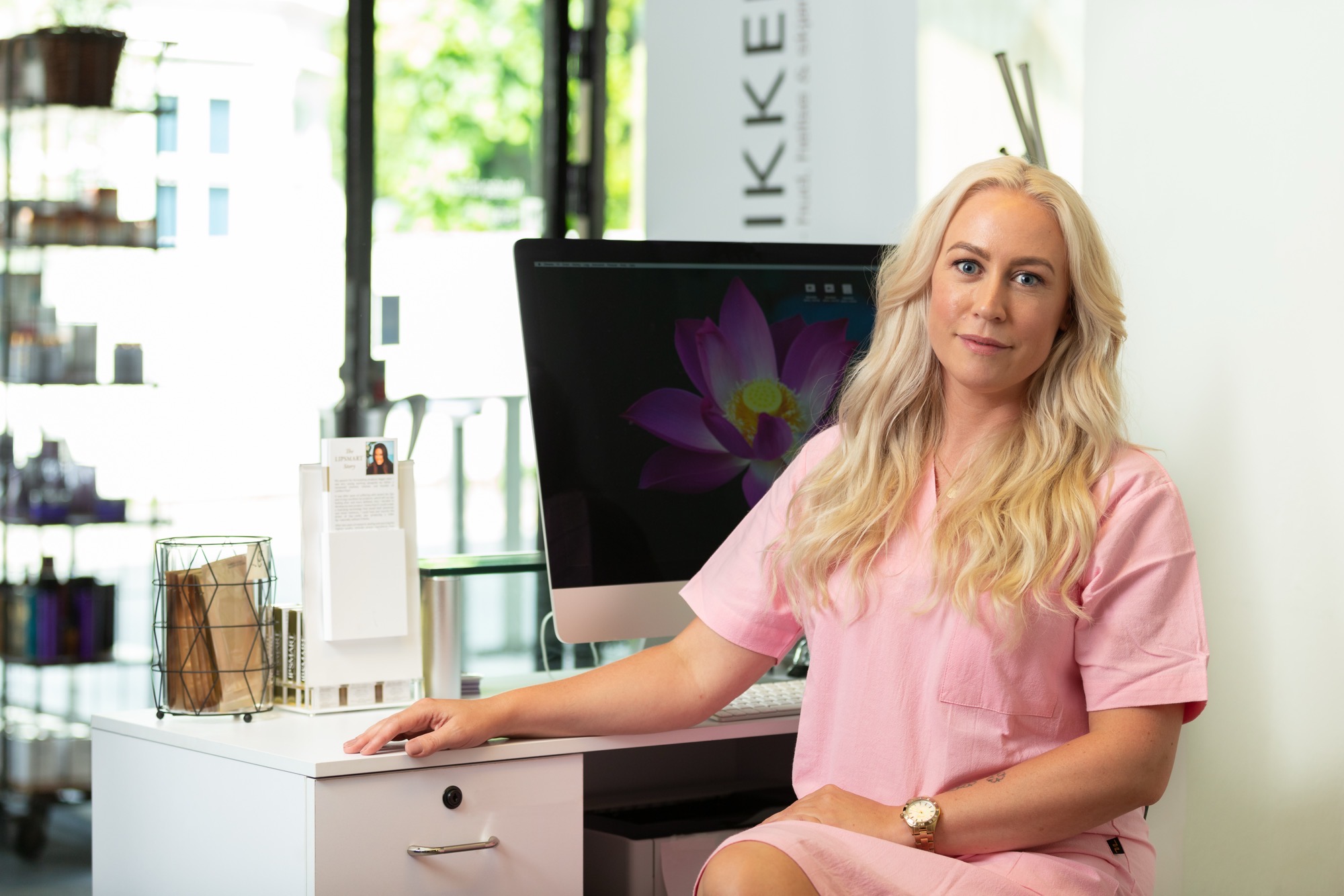 Portrettbilde av Lene som jobbet for TM Klinikken