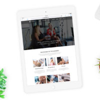 iPad visning av TM klinikken