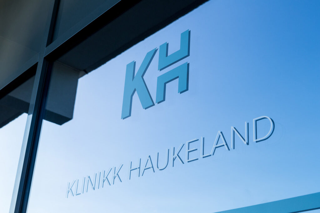 Bilde av vindusfolie til Klinikk Haukeland