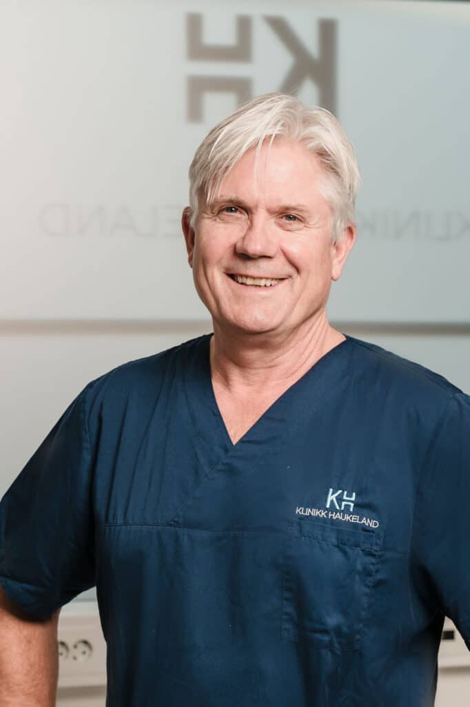 Portrettbilde av Lars Haukeland ved Klinikk Haukeland